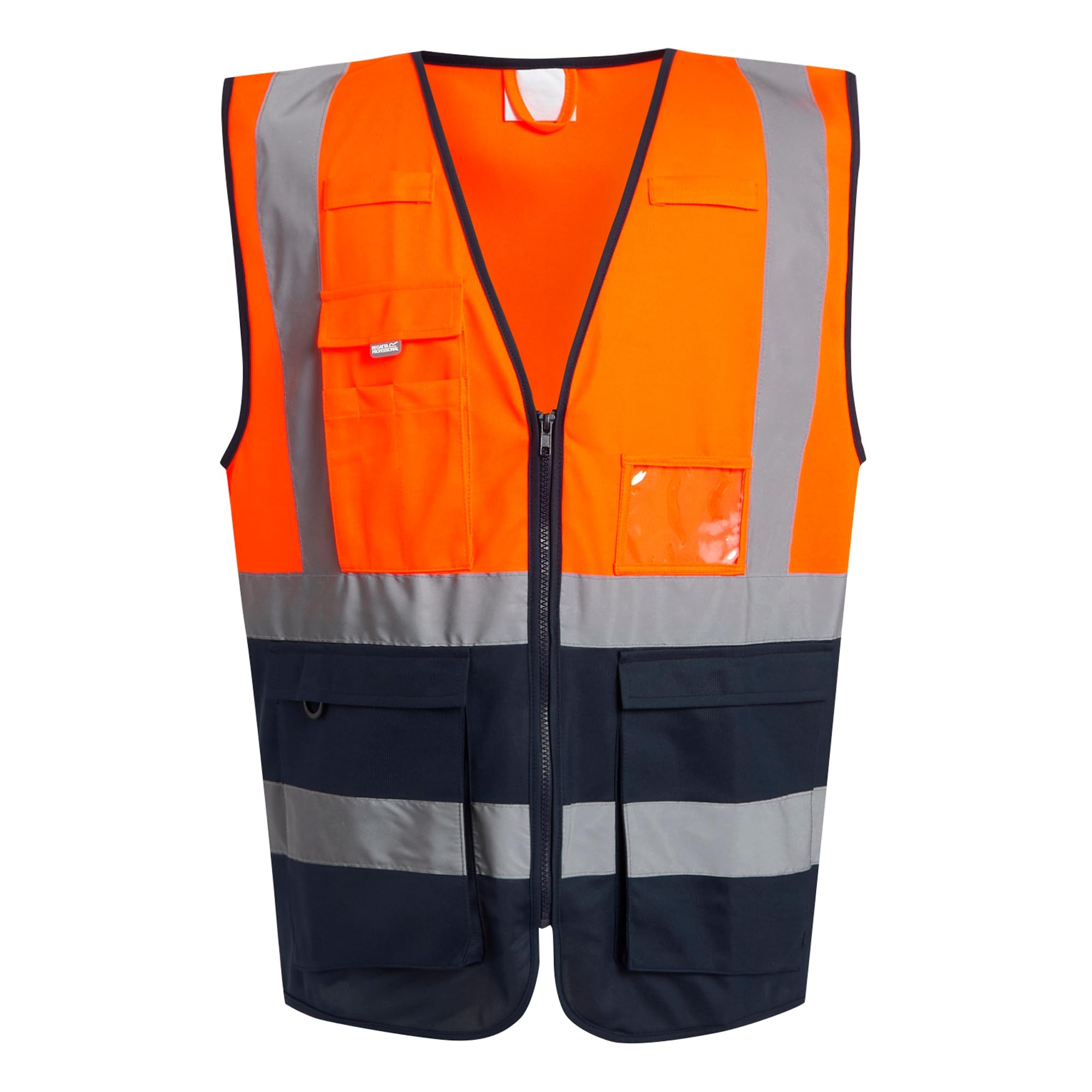 Regatta Professional Mens Hi-Vis Vest (3XL) (Orange/Navy)