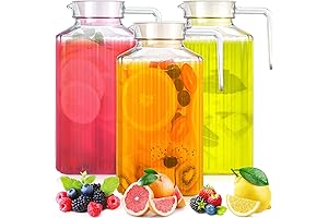 Tanlade Plastic 3 Pitcher Set for Drinks