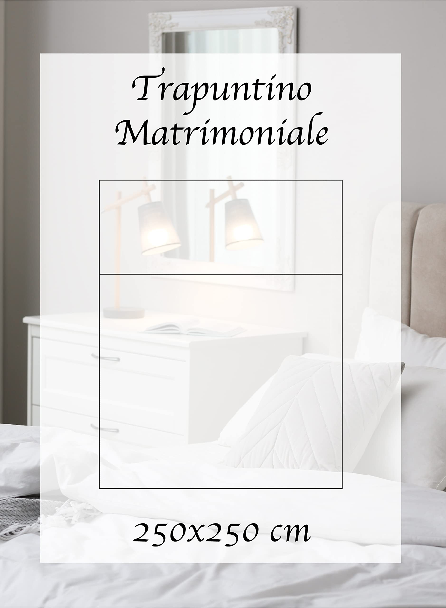 IlGruppone Trapuntino Matrimoniale Stampa Digitale Primavera Autunno Copriletto Coperta Leggera Trapunta Primaverile Due Piazze - Dis7Sunset
