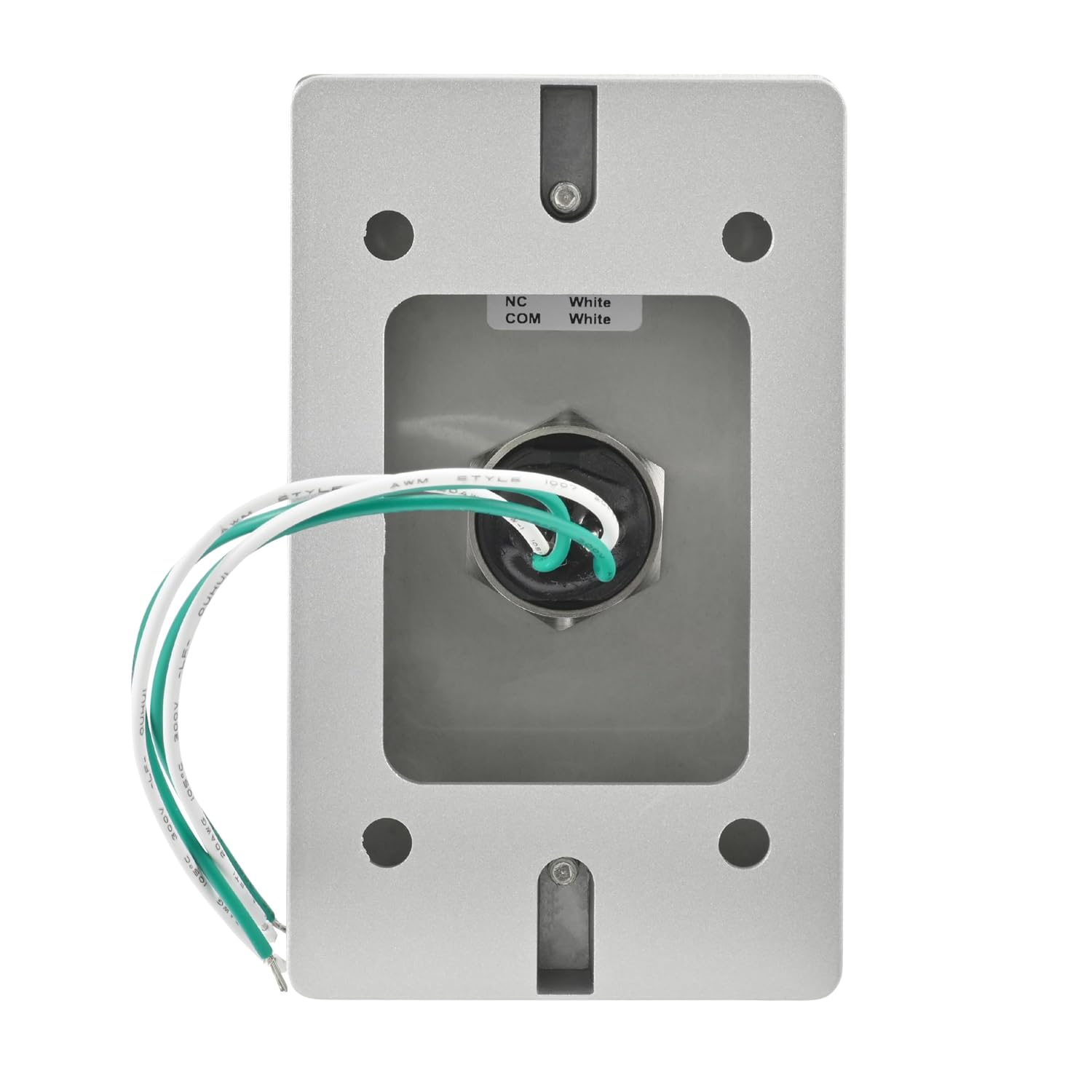 Push to Exit Button with Back Mount Box IP67 Waterproof Stainless Steel NO/NC Press Exit Switch