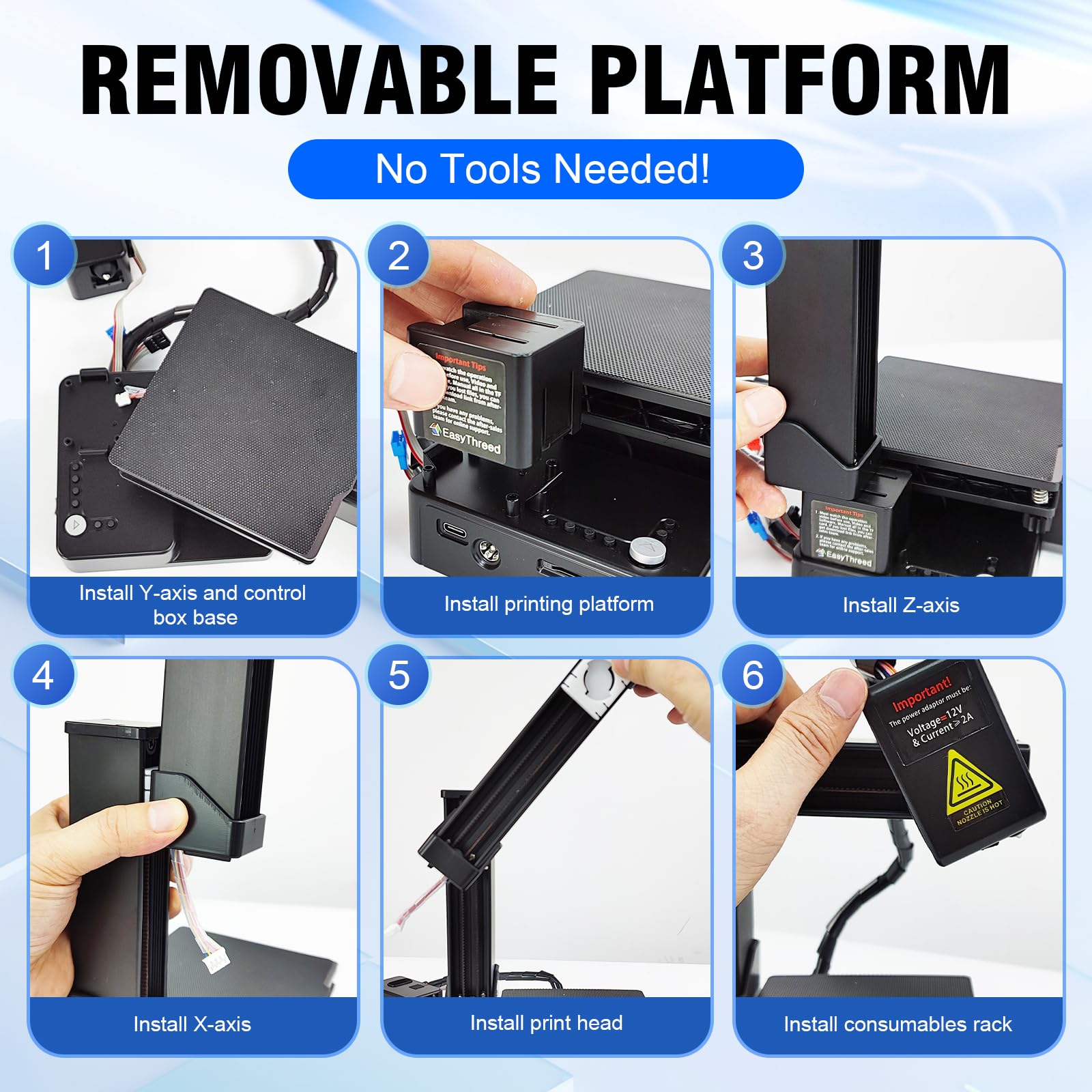 Amazon | EasyThreed 3Dプリンター K10 小型エントリーレベル 楽しい3D