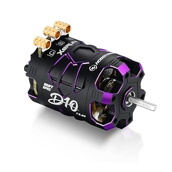 HOBBYWING Xerun D10 (13.5T) Drift Motor (Xerun D10 13.5T- Purple)