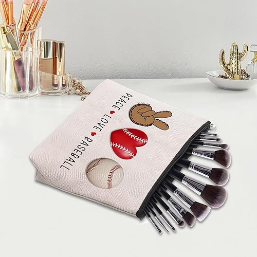 Miniatura 3 de CEASQVAA Bolsa de cosméticos de maquillaje para mujer, compañero de trabajo, regalo de cumpleaños, bolsa de maquillaje para colegas y amigos, Balón