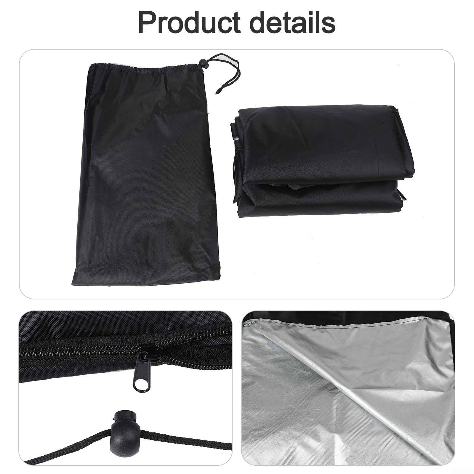 Copertura protettiva Oxford 420D, per set da palestra domestica, riparo resistente alle intemperie e alla polvere, con cinghie regolabili, per panca pesi Power Rack, 2 misure (L)