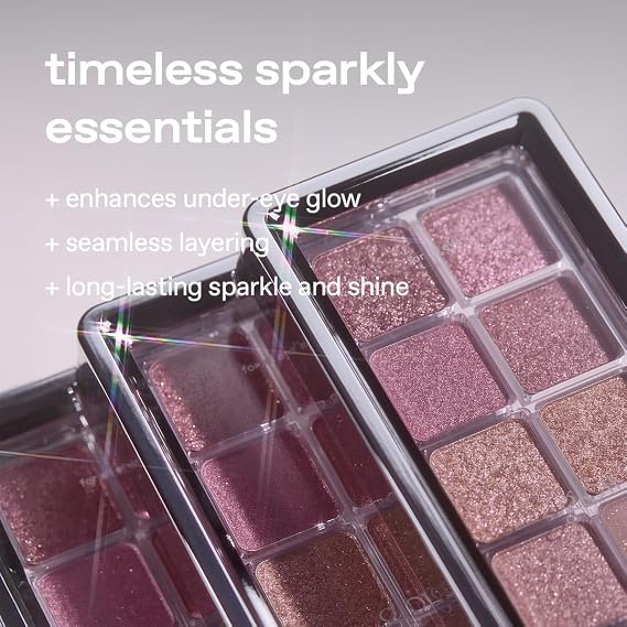 glow anime eyeshadow palette #fullmoon | 12color highpigment multifinish palette | wearable timeless sparkly essentials | blendable matte, shimmer, metallic | smooth longwear formula | 0.33 oz