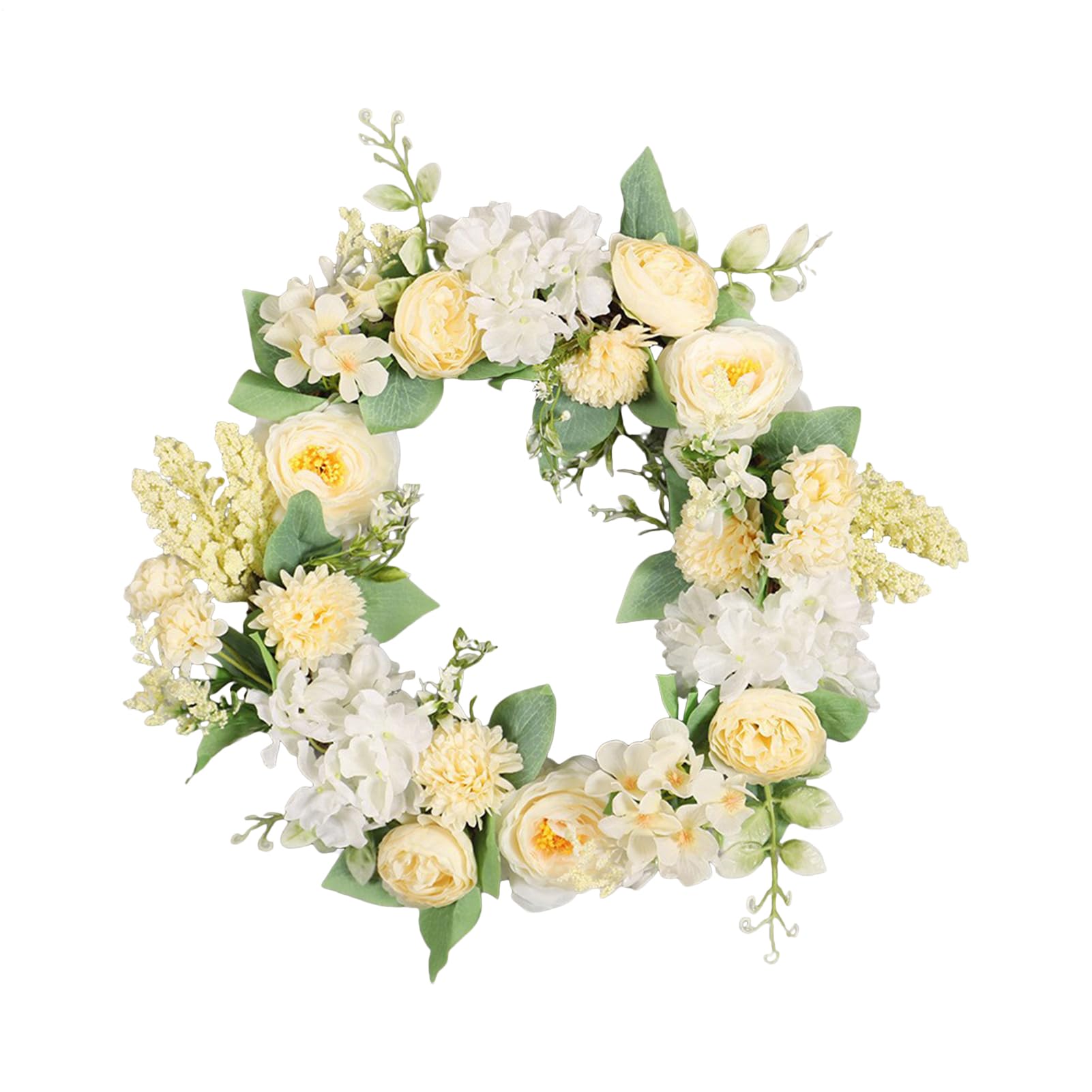 Couronne de fleurs de printemps LED pour sublimer votre décoration de mariage