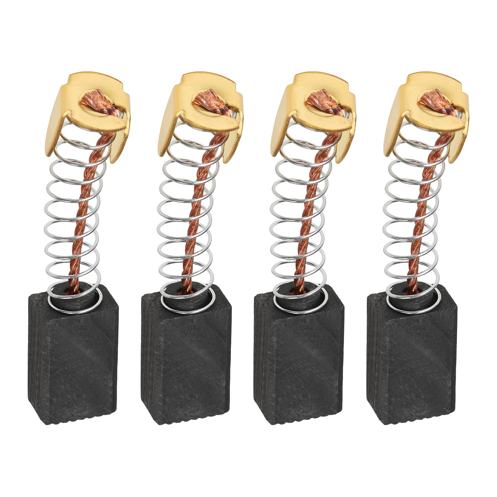 eMagTech 4Pcs Carbon Brushes 15x9x6mm Compatible with Clarke CAG800 CAG800B 800w 6x9 Cag E44 Angle Grinder