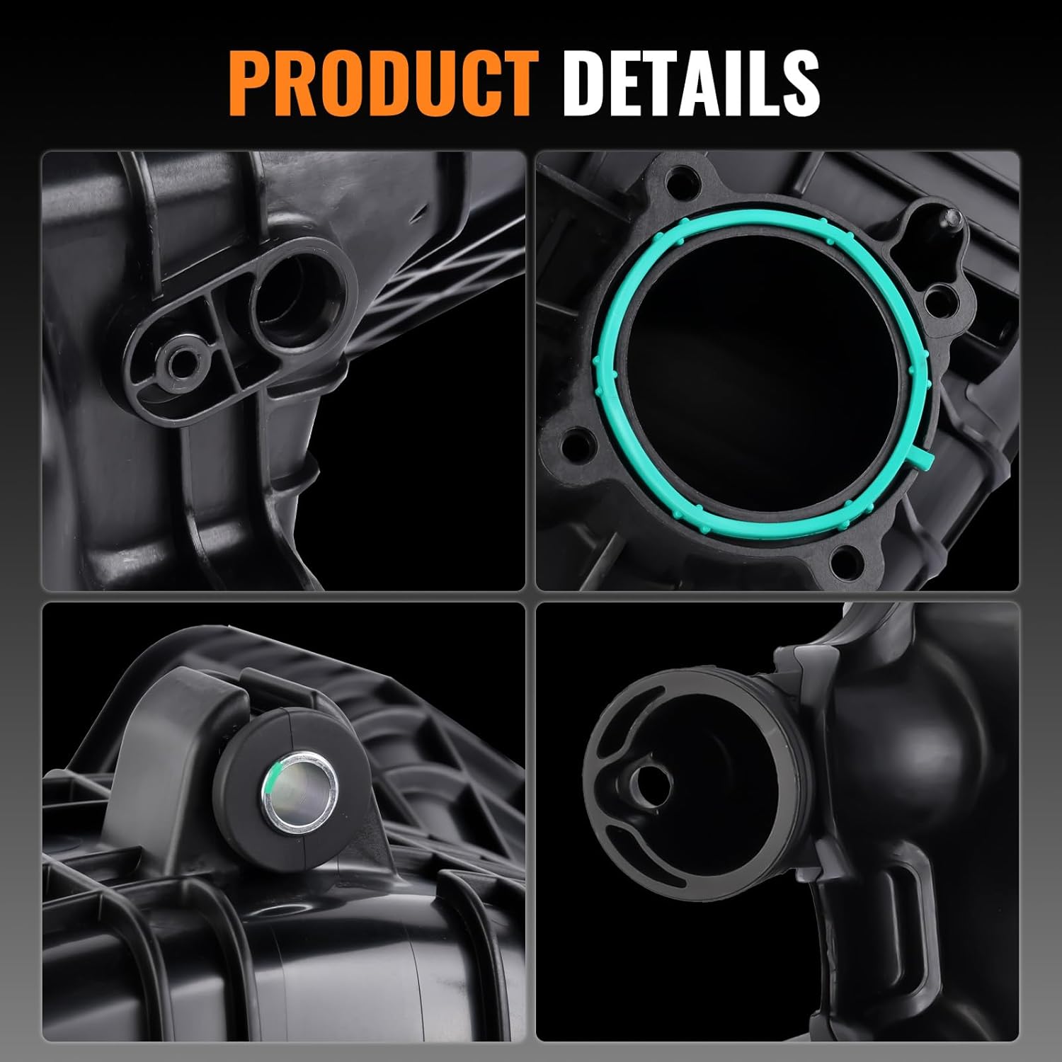 2207917 Intake Manifold Compatible with 2014-2018 Polaris RZR 900 S 900 1000 Ranger XP 900 1000 EPS General ACE Replace 1205773 1204698 1205667