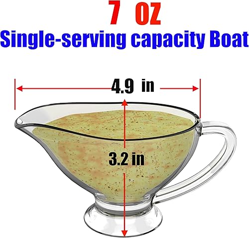 Miniatura 2 de KR. LIF Paquete de 2 salsas de vidrio - Crystal Sense of Reality, resistente y fácil de limpiar