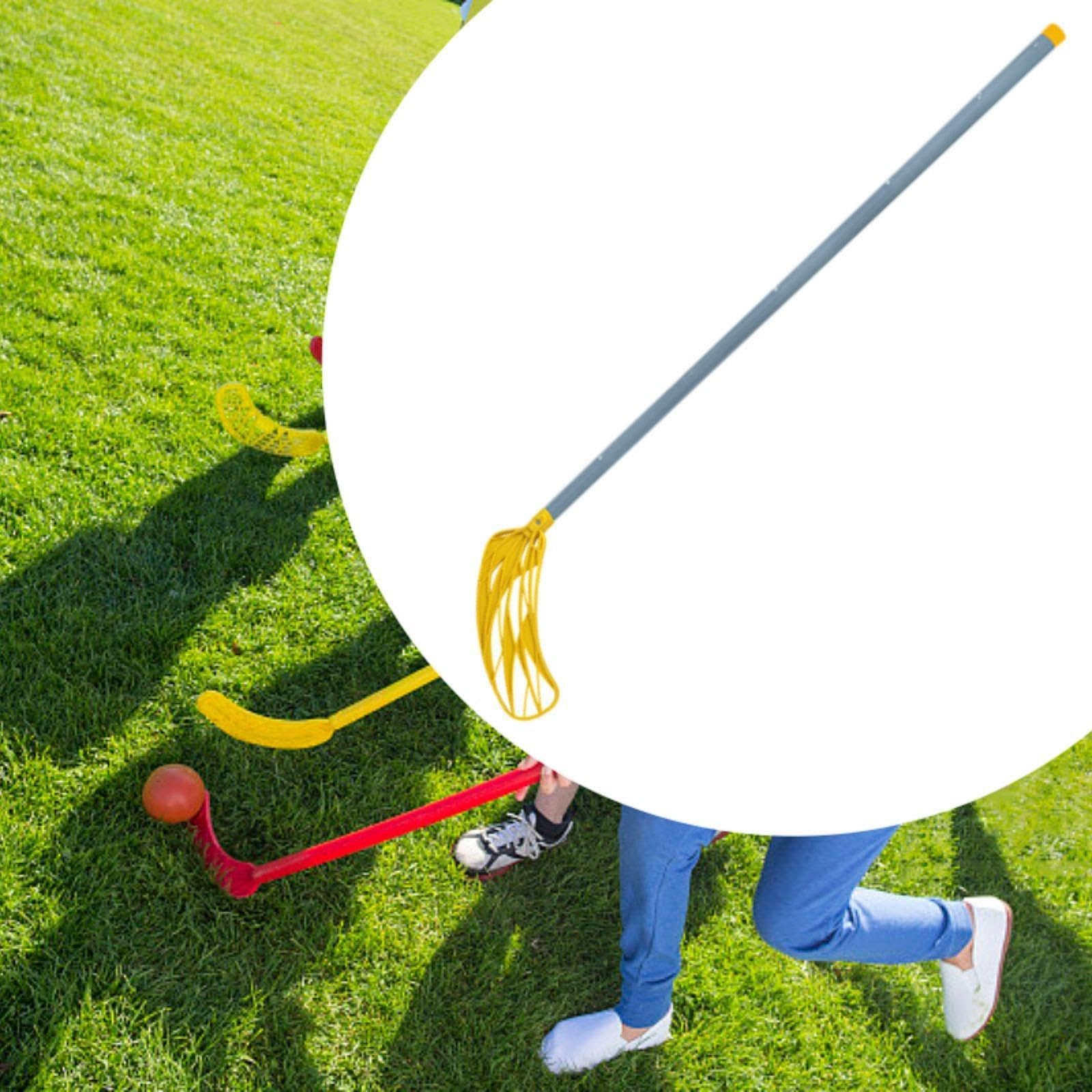 Bâton de Hockey sur Glace Sèche, équipement de Joueur, Manche en Fibre de Verre Portable, Bâton de Floorball, Améliore L'agilité en Extérieur