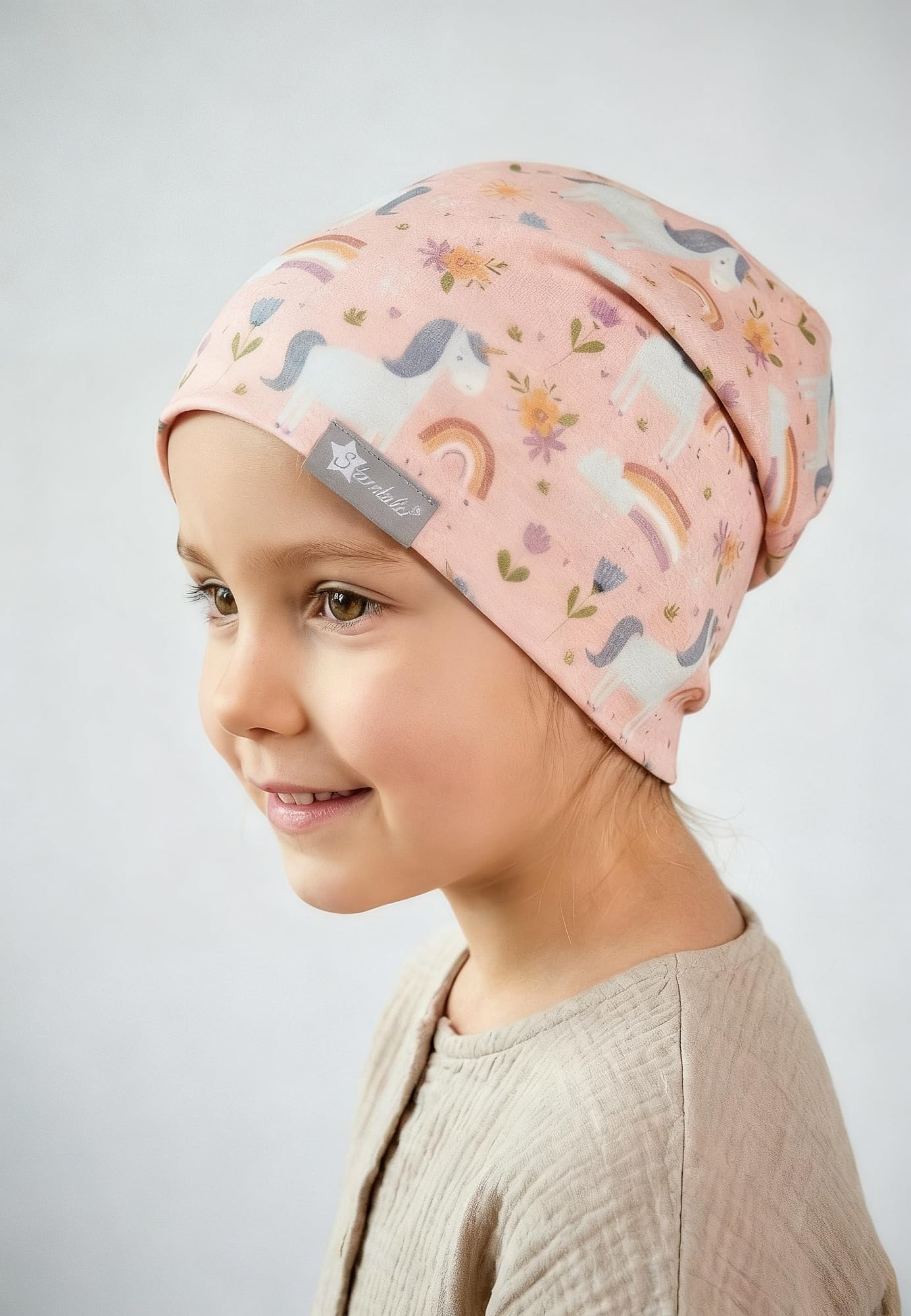 Sterntaler Czapka beanie Dziewczynki Beanie Mit Hohen Baumwollanteil Bedruckt Mit Einhorn