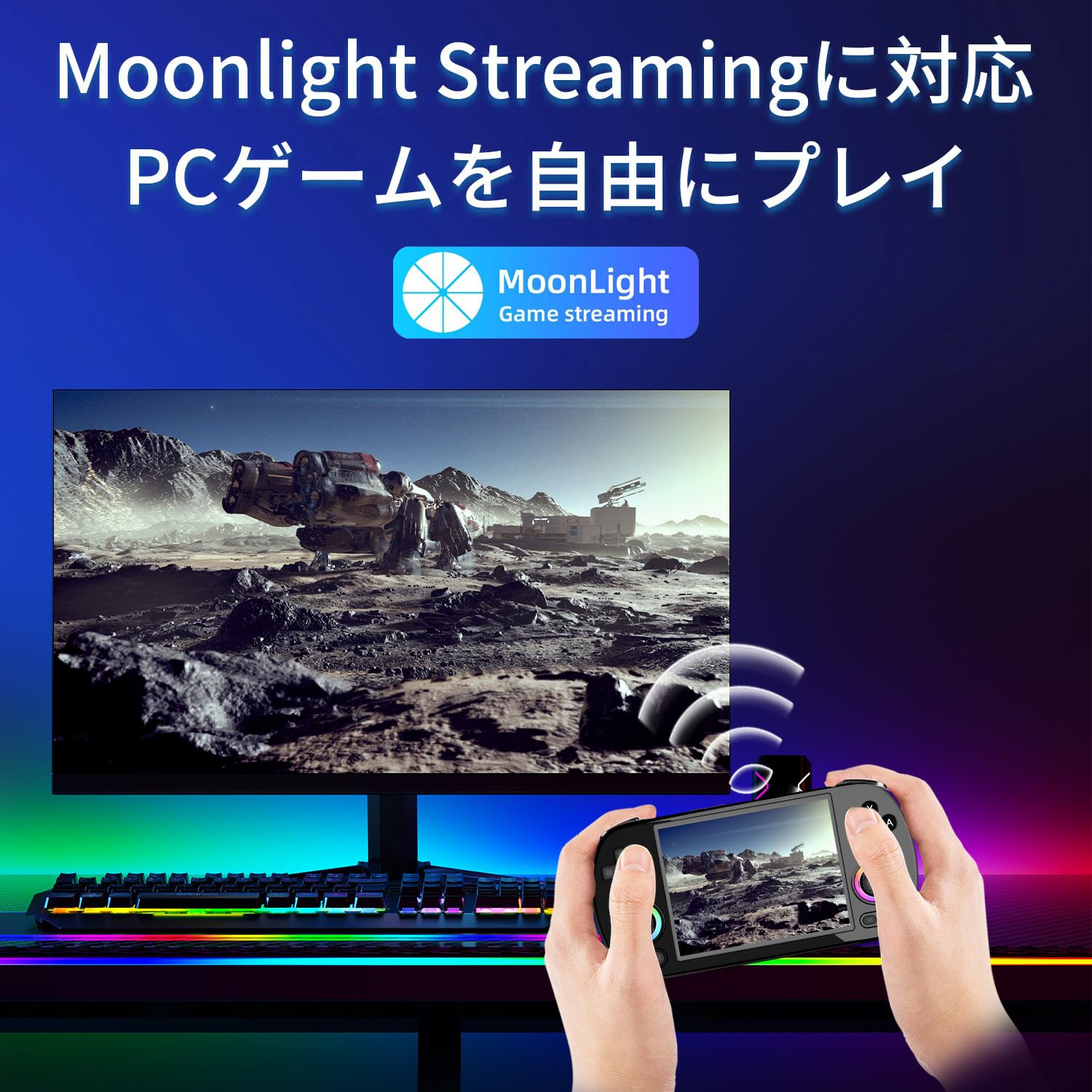 Amazon.co.jp: Anbernic RG40XX H Whatsko 超薄型横型携帯ゲーム機