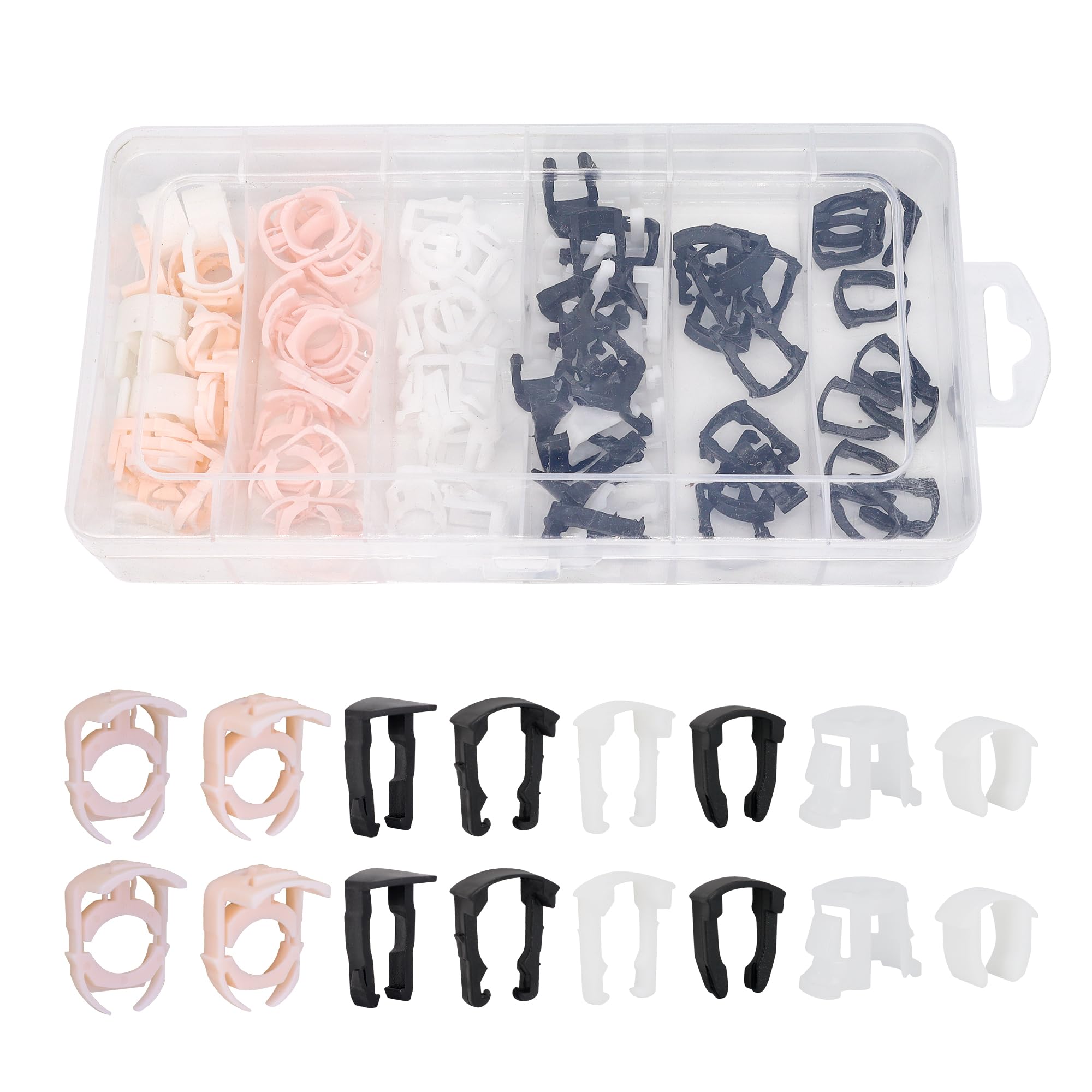 Amazon.com: OXCANO 80Pcs Fuel Line Retainer Clips Assortment Kit