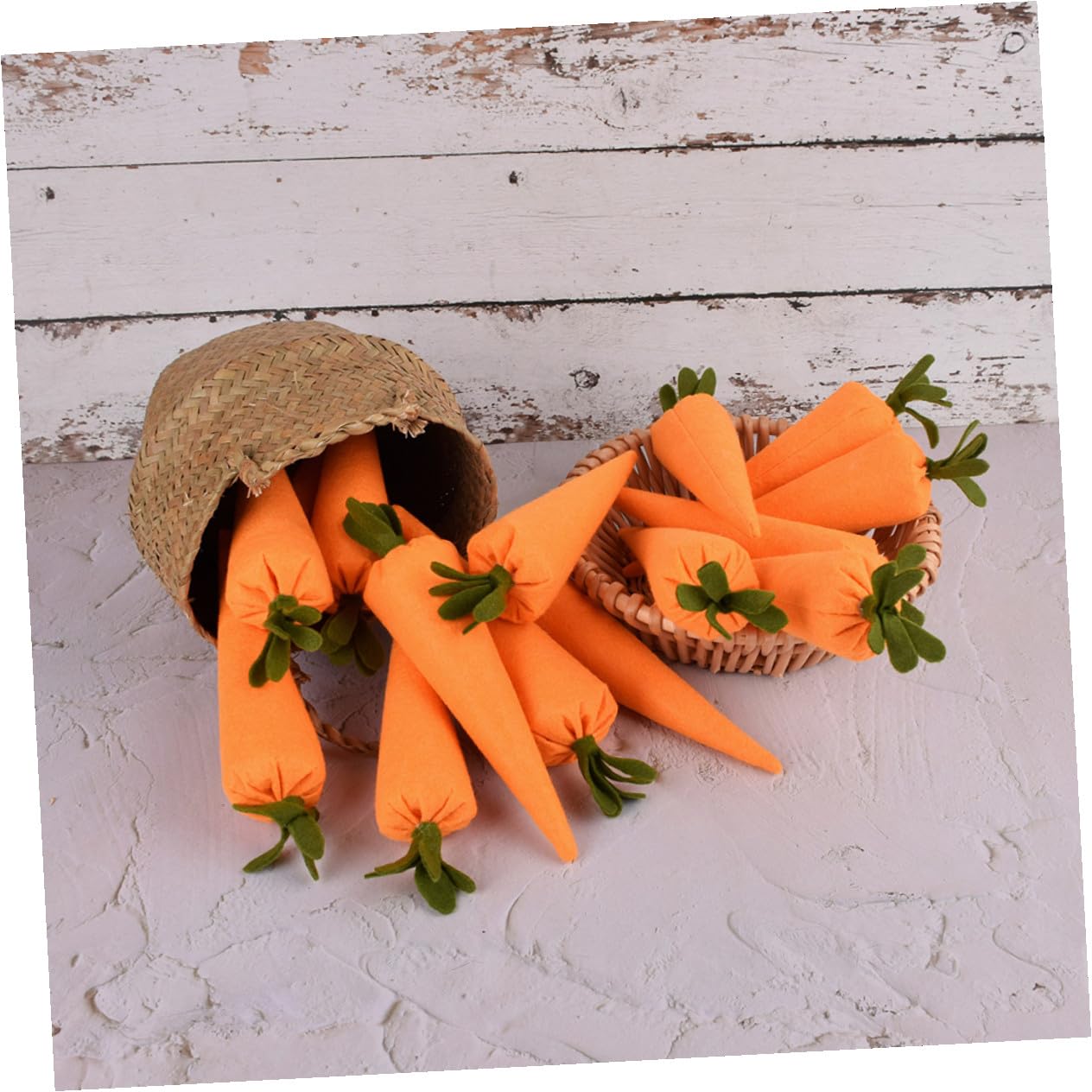 Abaodam 2sets Decorazioni Pasquali Fai Te con Ghirlanda di Carote di Metri per Feste Compleanni e Cerimonie Facile da Appendere Odore
