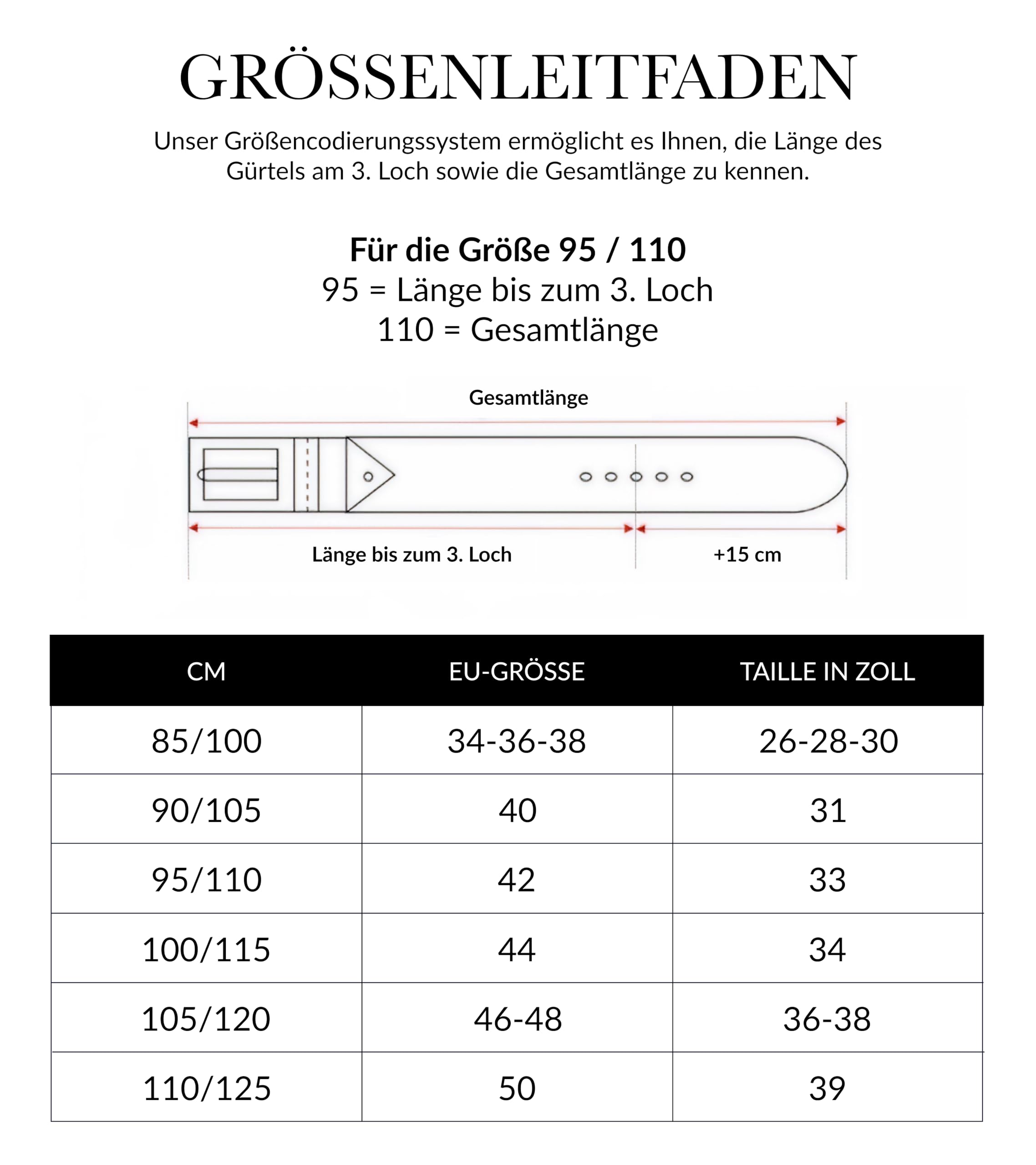 GLOVE STORY Damengürtel aus schwarzem Leder – elegante Metallschnalle – Geschenkbox, modisches Accessoire, hochwertig, für Jeans, Anzüge und Hosen