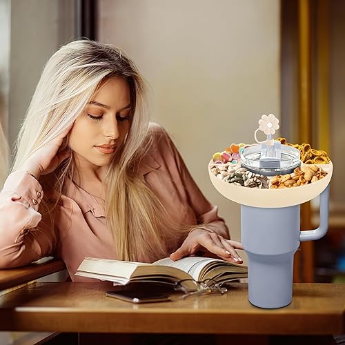 Miniatura 6 de Stanley Cup - Tazón de aperitivos de 40 onzas con asa, compatible con Stanley Cup de 40 onzas con asa, tazón reutilizable para aperitivos,