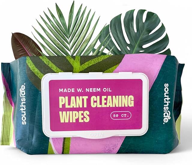 Plant Cleaning Wipes by Southside Plants - Gentle, Plant-Based Wipes for...