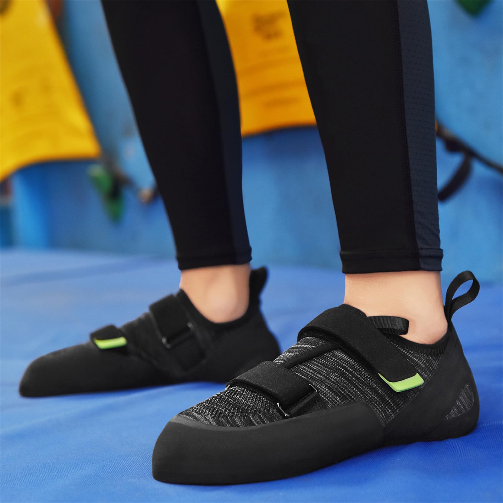 Chaussures d'escalade Hommes Femmes Intérieur Débutants Escalade Bloc Chaussures D'entraînement