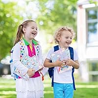Vista 6 de 2 calcomanías de caballo mágico, álbum de colección de libros con espátula de plástico, reutilizables, organizador de calcomanías de almacenamiento