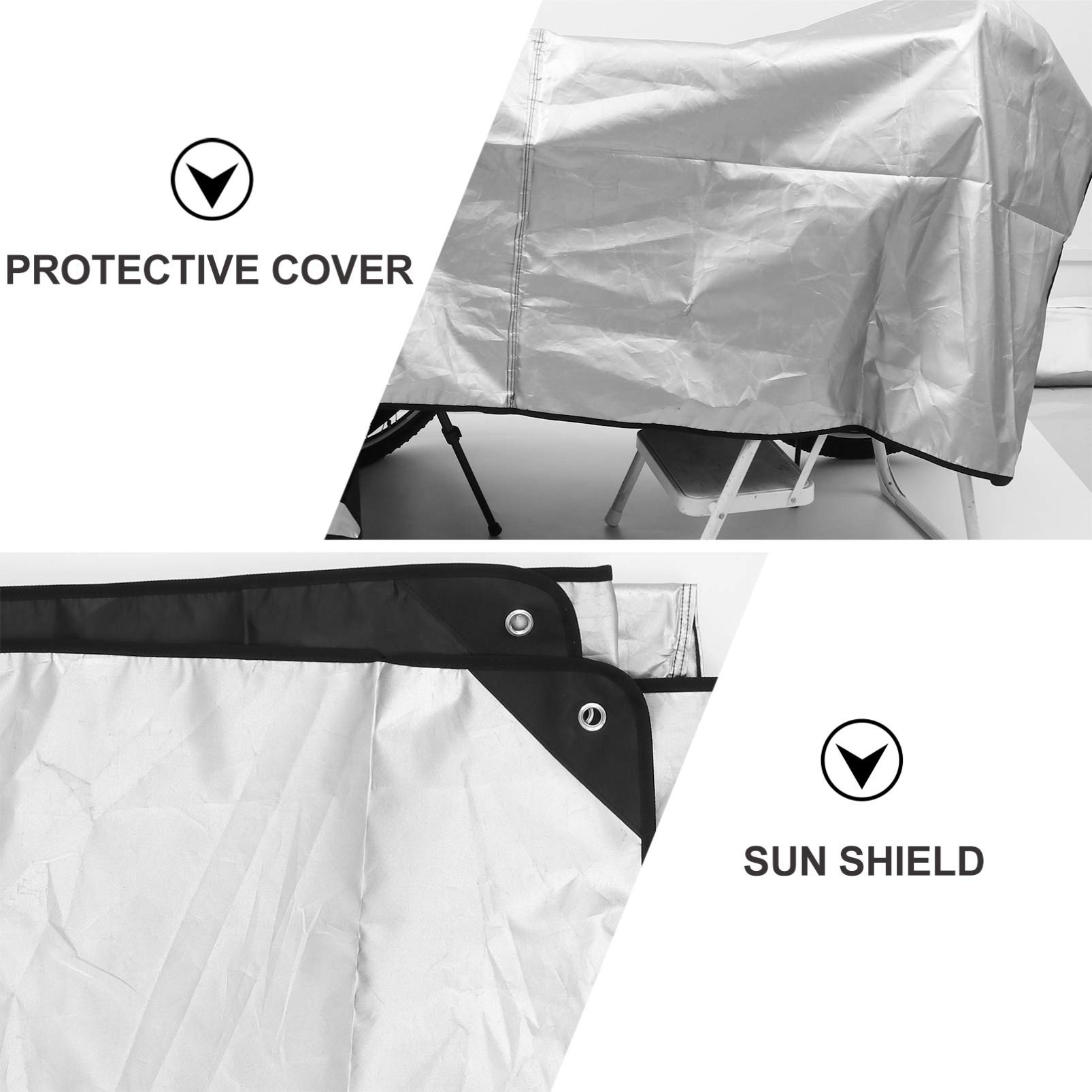 Yardwe Dispositivo De Protección Del Funda Oxford Protección Solar y Fácil De Guardar