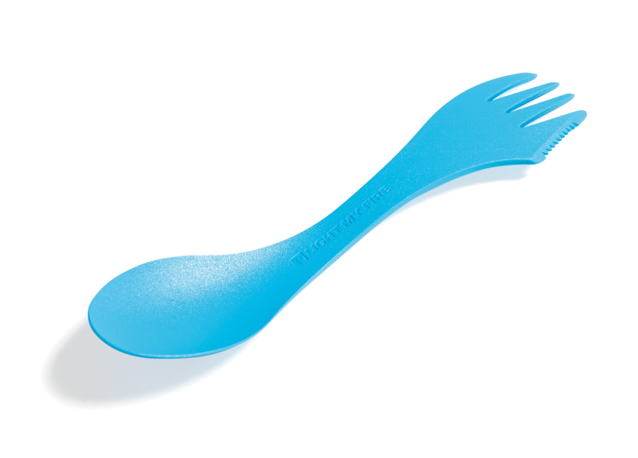 Light My Fire Original BPA-Free Tritan Spork with Full-Sized Spoon, Fork and Serrated  Edge