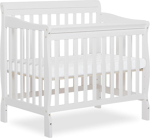 Dream On Me Aden 4-in-1 Convertible Mini Crib 1