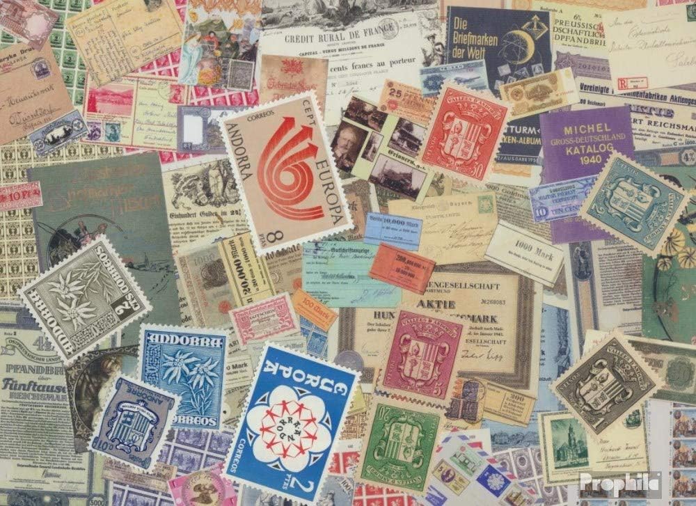 Andorra 10 Various Stamps Andorra French and spanisch (Stamps for Collectors)