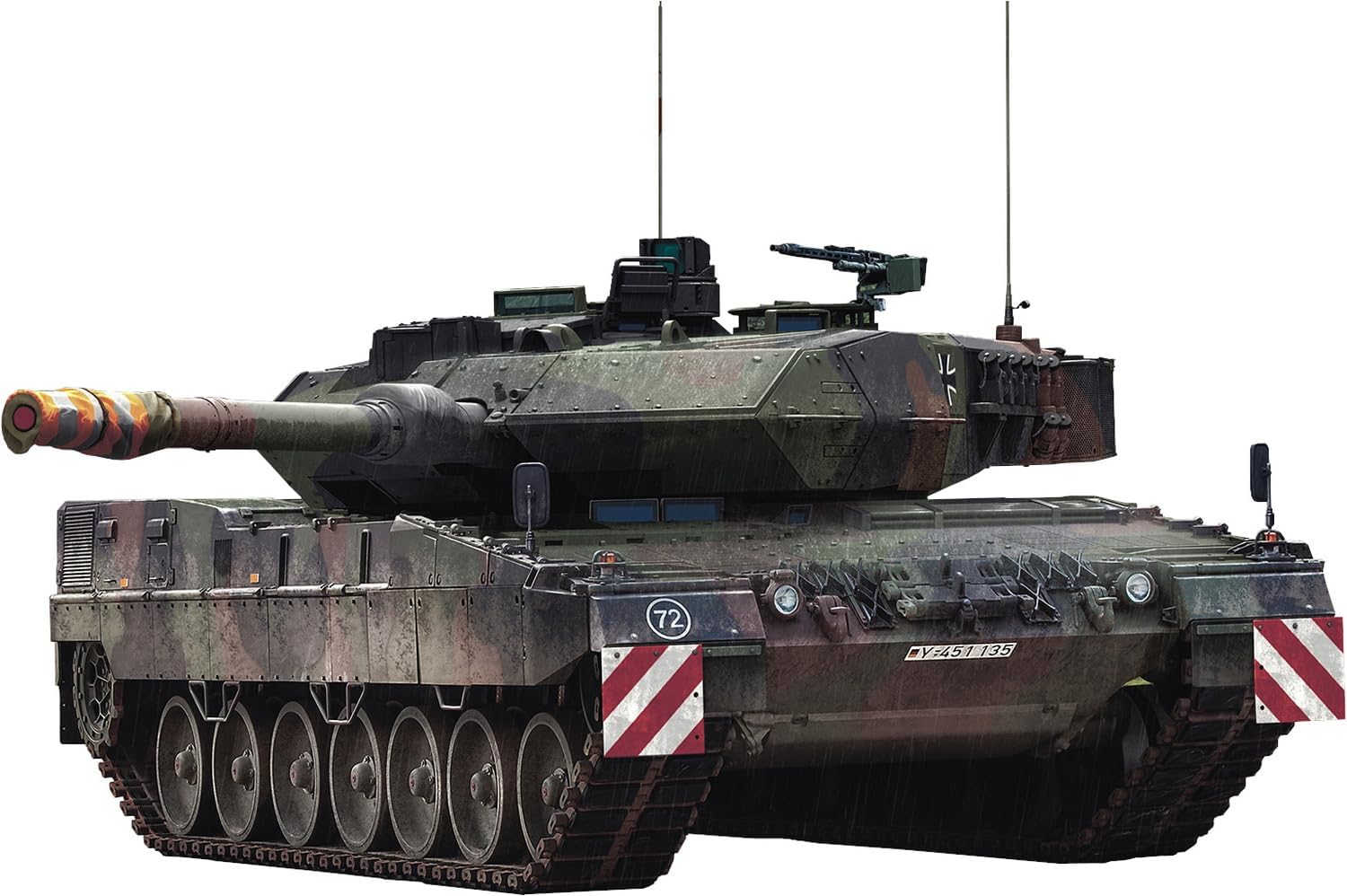 Rye Field Model 5108 German Leopard 2 A7 Main Battle Tank German Army Scale 1:35 Plastic Kit Model Making