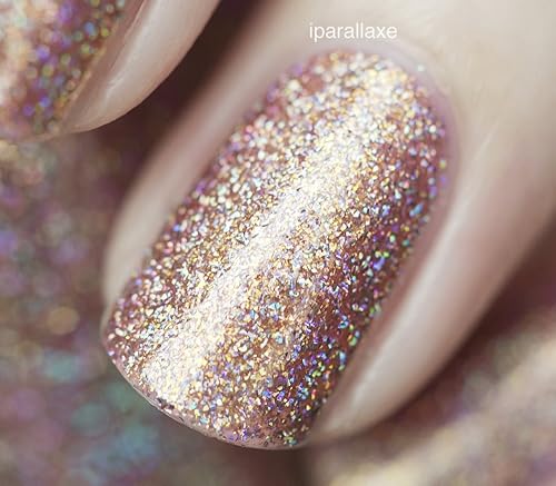 Miniatura 2289 de ILNP Madison Ave Esmalte de uñas holográfico metálico rosa antiguo