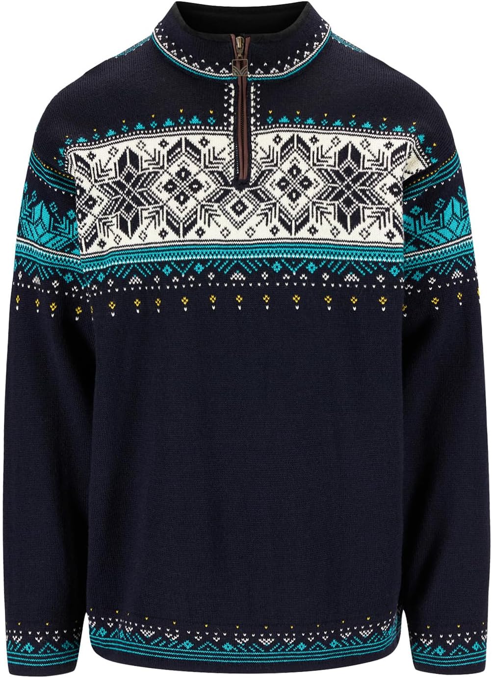 Dale of Norway Blyfjell Unisex Sweater - 100% Lightweight Wool Sweater - Men's Sweaters and Pullovers - Ski Sweater for Women