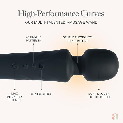 Miniatura 68 de Ava Vibrador de varita sexual [vibrador estimulador de clítoris] Vibrador para mujer Juguete sexual Regalos para mujeres 20 patrones y 8 Beige