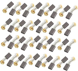 Aexit 20 Pairs Mounts & Accessories 16x10x6mm Carbon Brushes Power Tool for Electric Hammer Accessories Drill Motor