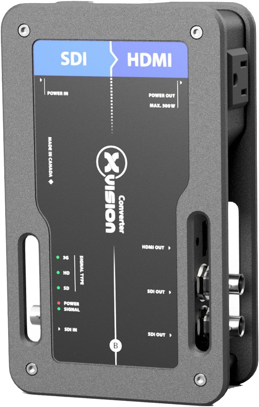 XVV-SDI2HDMI | xVision 1080p 720p SDI to HDMI Tour Ready Video Converter