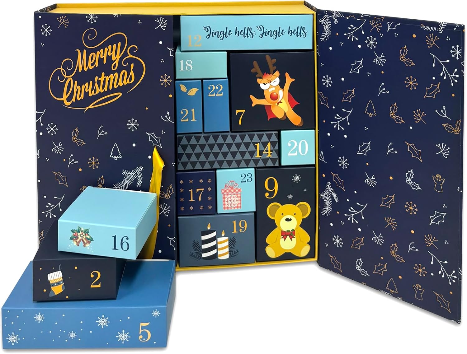 Empty Advent Calendars to Fill 2024, 24 Empty Advent Liberia Ubuy