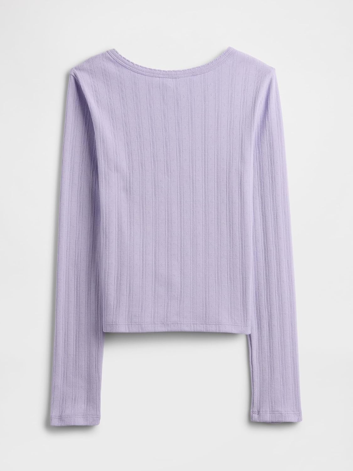 Gap Girls' Long Sleeve Ribbed Tee