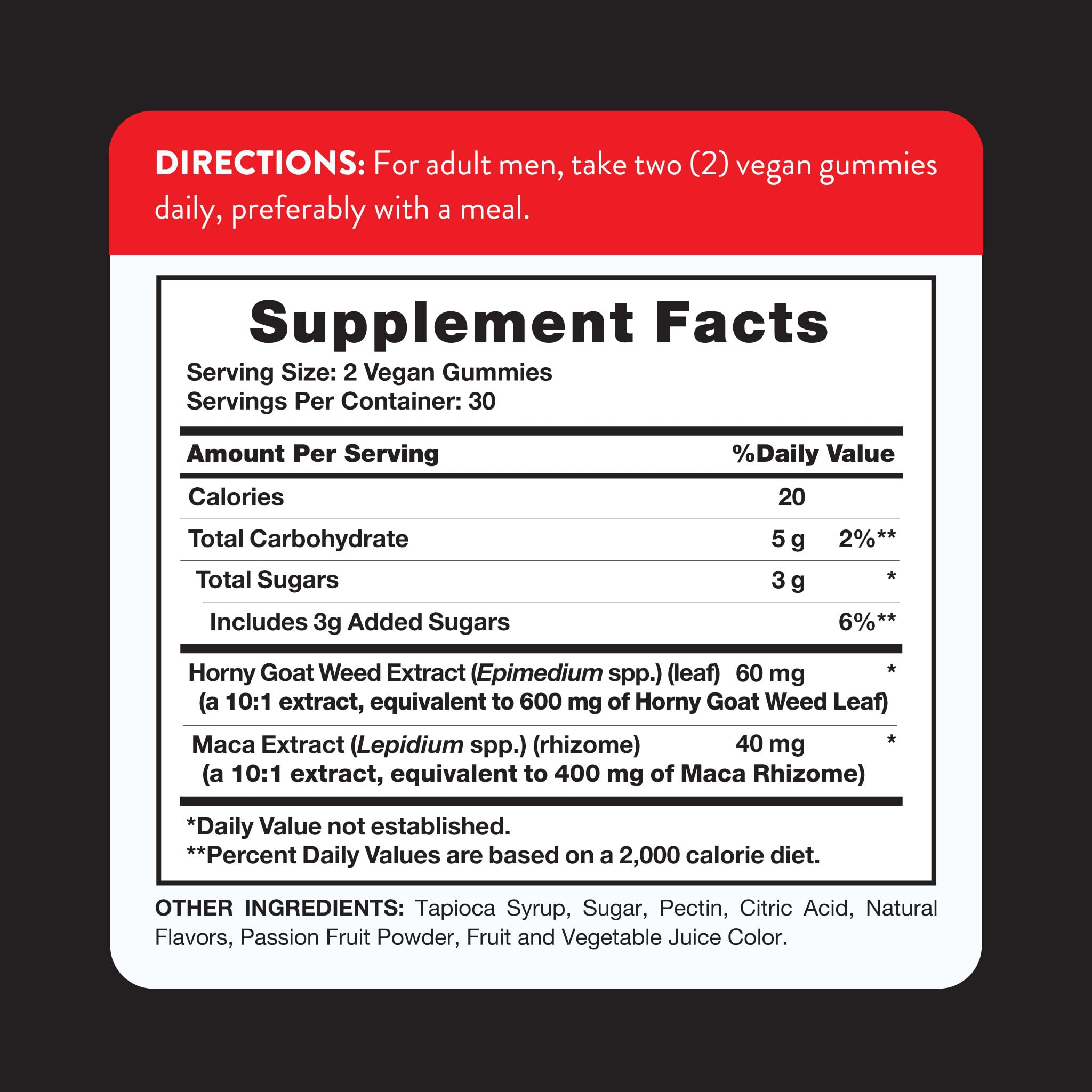 Nature's Truth Horny Goat Weed Gummies | 60 Count | with Maca Root — Amazon image 2