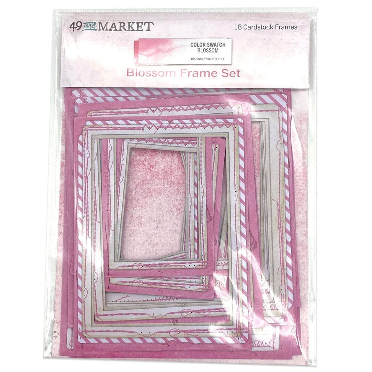 49 AND MARKET Color Swatch: Blossom Frame Set, Multicolor