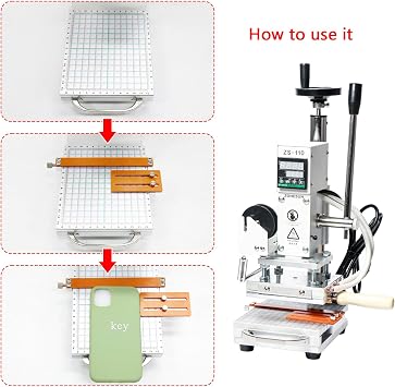 ZONEPACK Positioning Plate for Hot Foil Stamping Machine Base