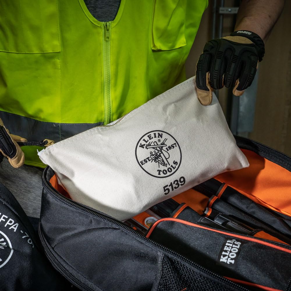 Klein Tools 5139 materiałowa kieszeń na zamek błyskawiczny