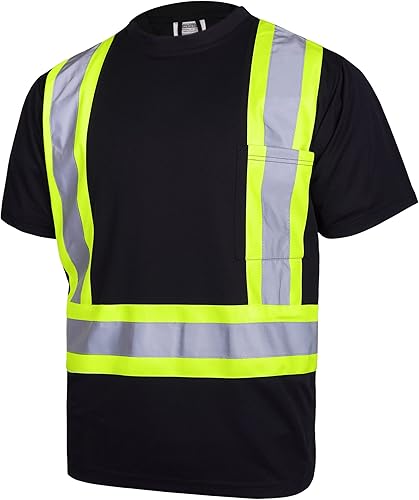 Vista 13 de JORESTECH Camisa reflectante de alta visibilidad con diseño atrevido y visibilidad mejorada Naranja