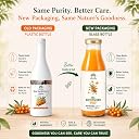 ROGCARE Sea Buckthorn Juice 1 Litre Glass Bottle | 100% Natural Herbal Juice | Rich in Vitamin C & Omega 3,6,7,9 | Immunity Booster & Skin Health Support gallery image