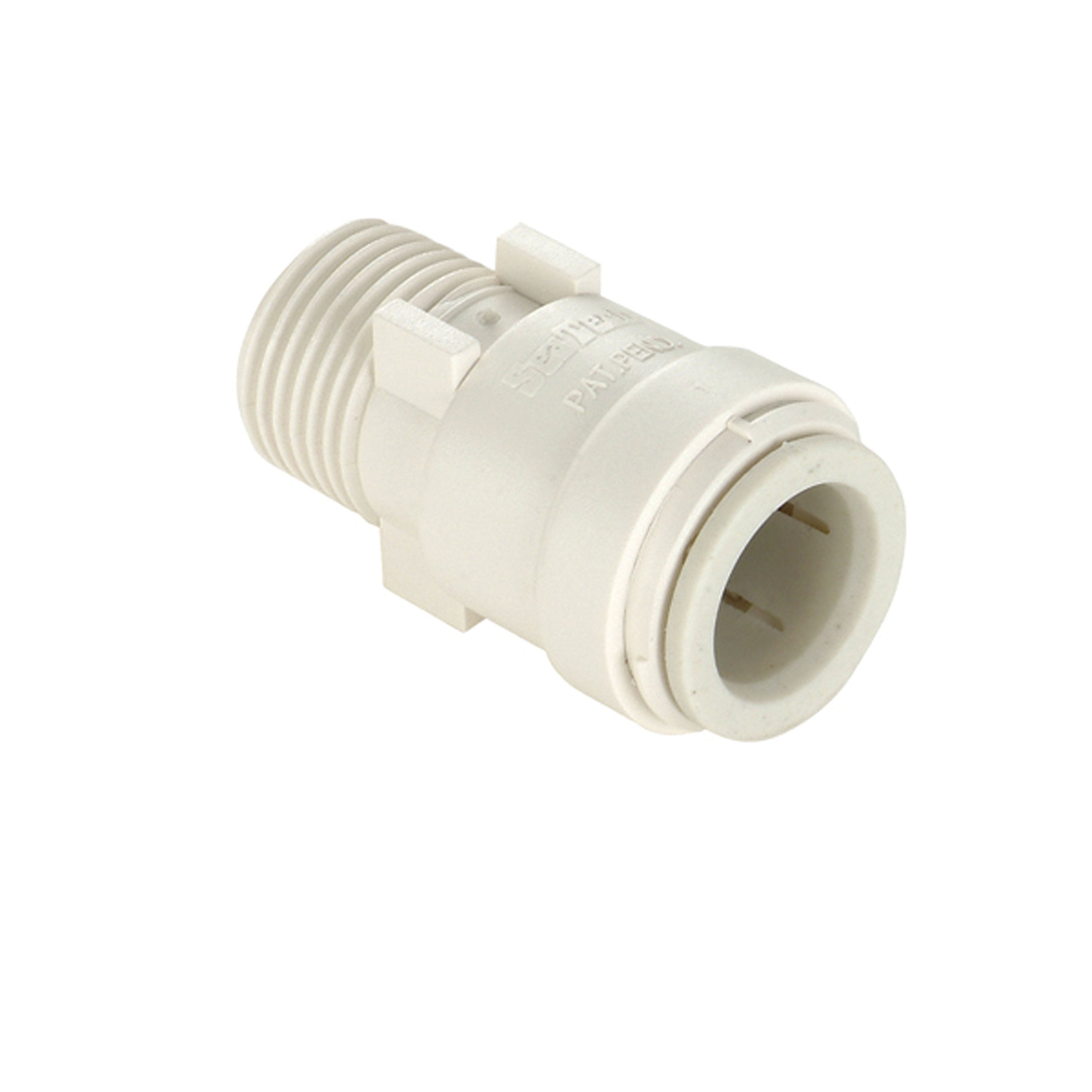 SEA TECH013501-0808 Male Thread Connector - 3/8 in. CTS x 1/2 in. NPT