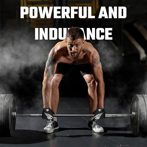 Miniatura 6 de SAWANS Guantes de gimnasio para levantamiento de pesas para hombres y mujeres, transpirables, ligeros, guantes de fitness, antideslizantes, de