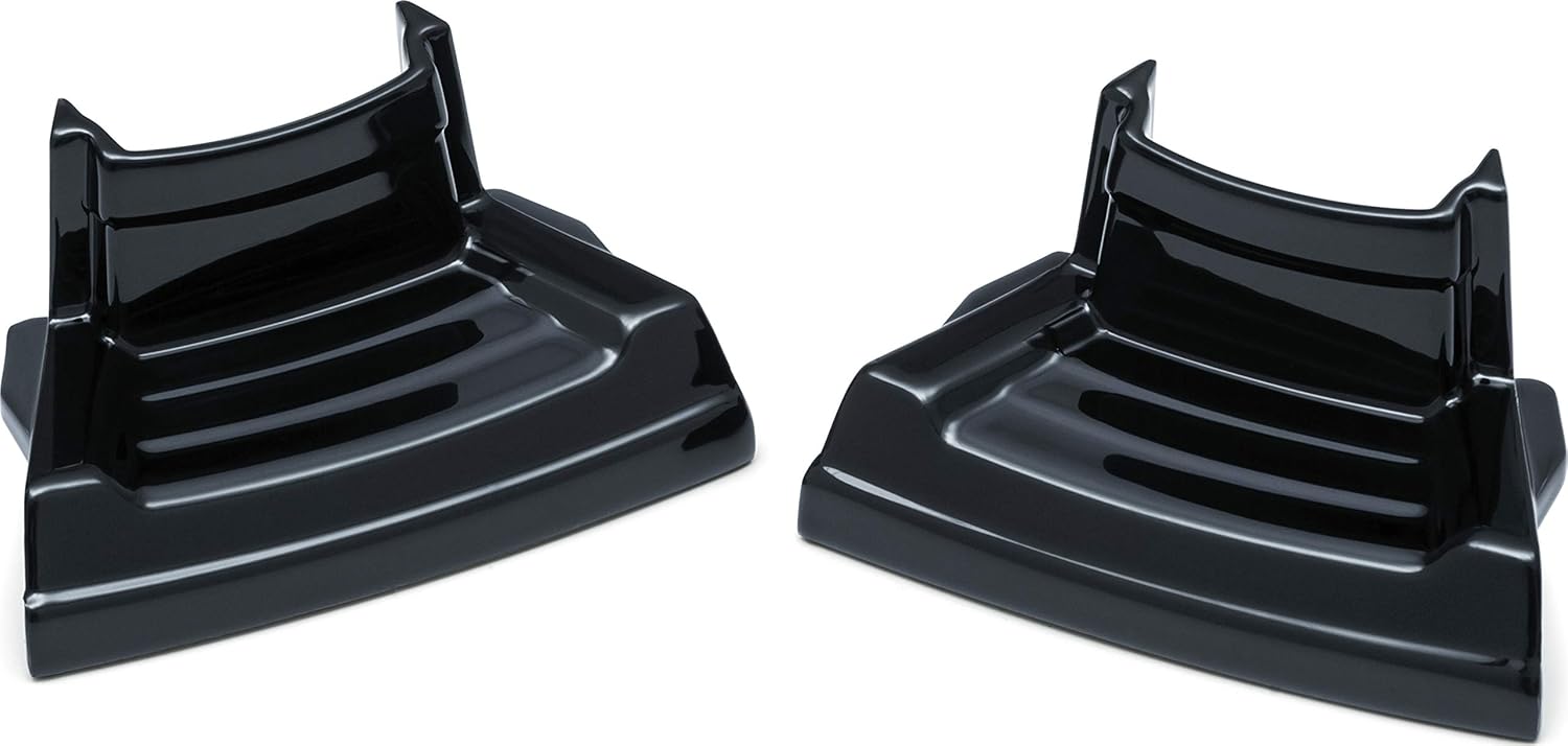 Kuryakyn Gloss Black Precision Spark Plug/Head Bolt Covers for Harley Electra Glide 2017-2018 (Milwaukee-Eight) by Kuryakyn 6444