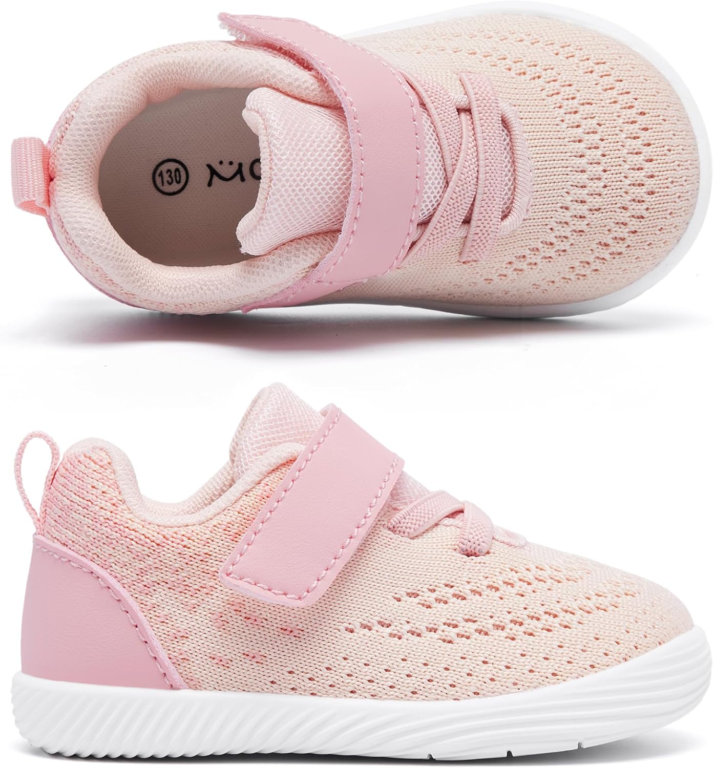 MORENDL Toddler Sneakers Baby Boys & Girls Barefoot Shoes Lightweight Breathable Walking Running Tennis Athletic Sport Shoes - Image 5