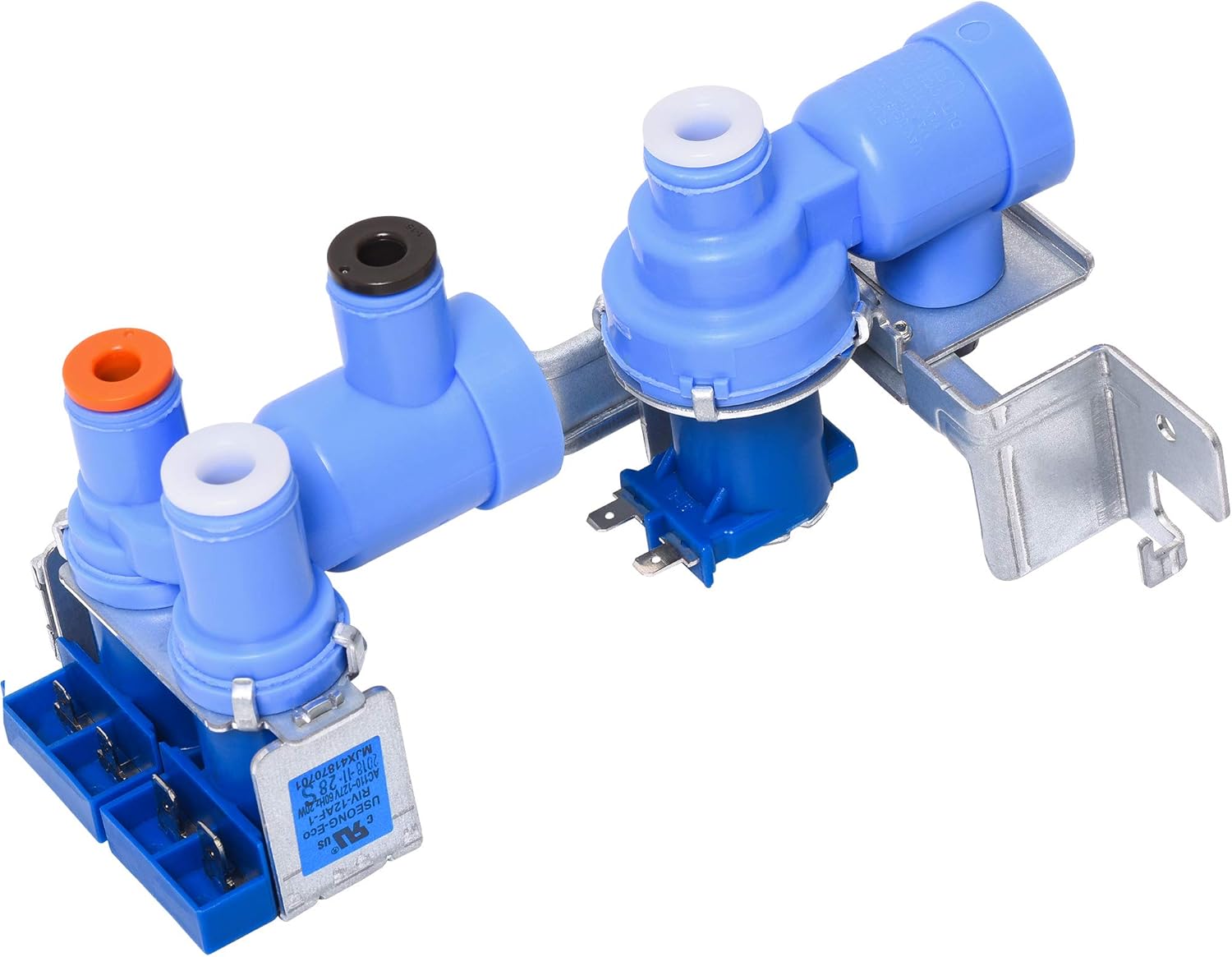 BlueStars 5221JA2006D Refrigerator Water Inlet Valve Assembly - Compatible with L.G Refrigerators - Replaces AJU34125525 AP4445614 MJX42111401 AJU34125513 1266849 AH3527457