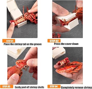 Crayfish Sheller Efficient Crayfish Sheller 3 Seconds Quick and Easy Crayfish Shelling Tool Kitchen Gadgets
