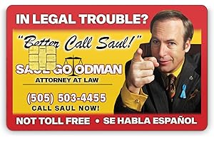Better Call Saul Business Card Credit Card Skins