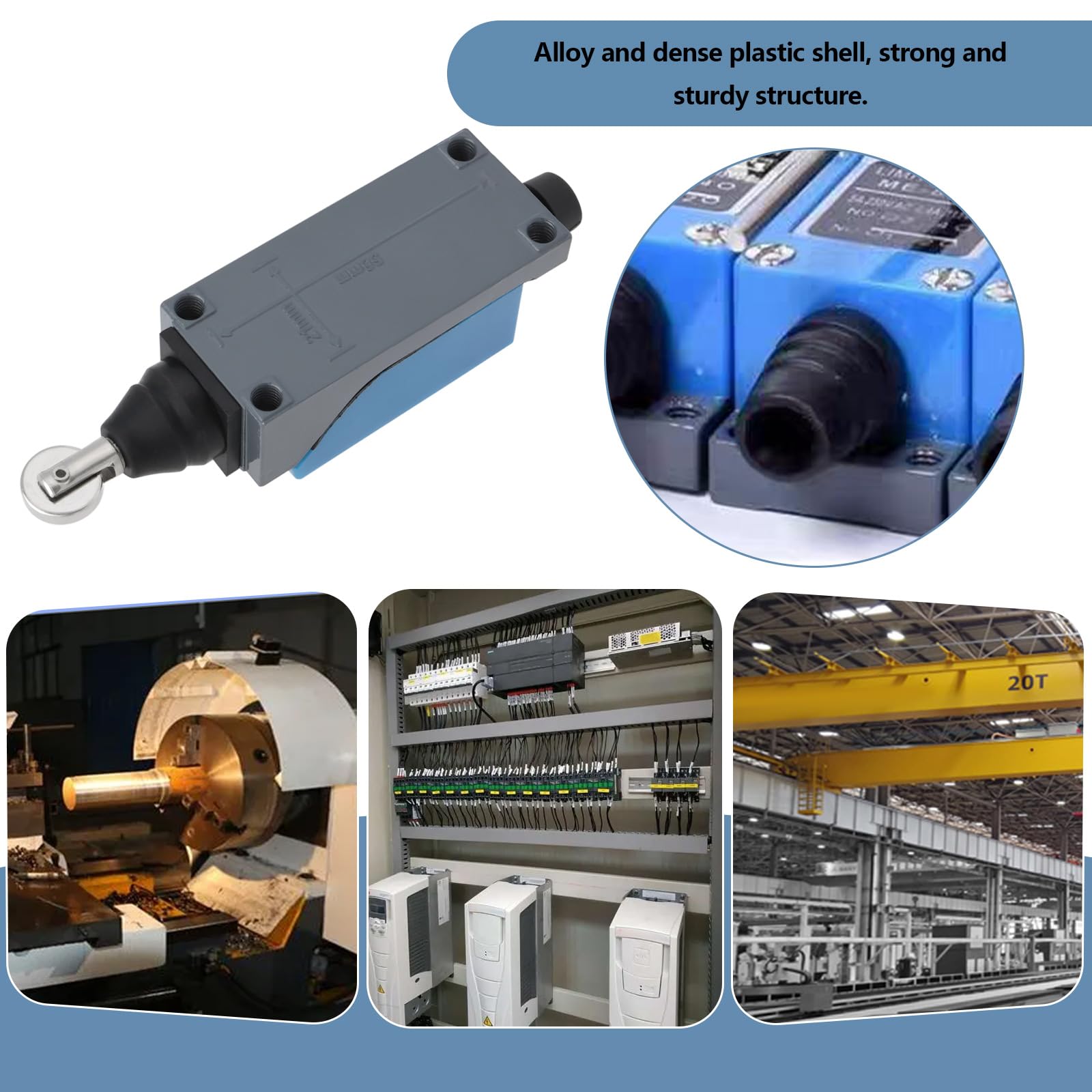 Fin De Course Interrupteur De ME-9101 250 VCA 50 ~ 60 Hz 115 VCC Micro Interrupteur De Fin De Course