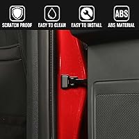 Vista 4 de Jimen Compatible con Ford F150/Ford Bronco Sport 2021-2023, 4 piezas de cubiertas protectoras de brazo de control de puerta de automóvil